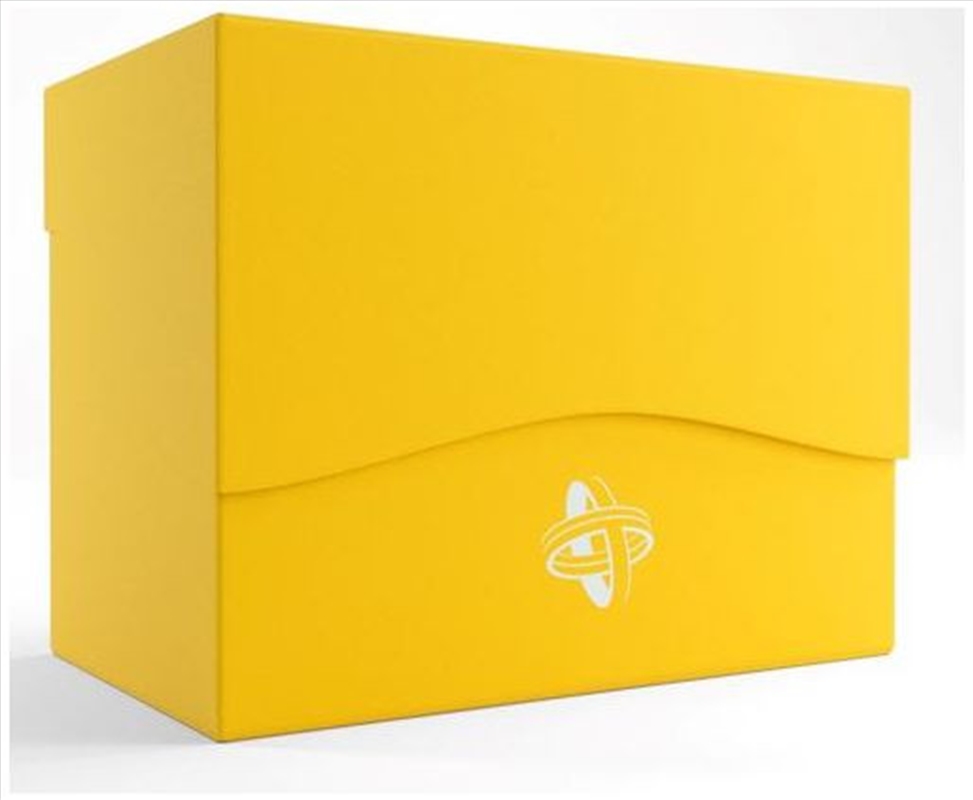Gamegenic Side Holder Holds 80 Sleeves Deck Box Yellow/Product Detail/Games Accessories