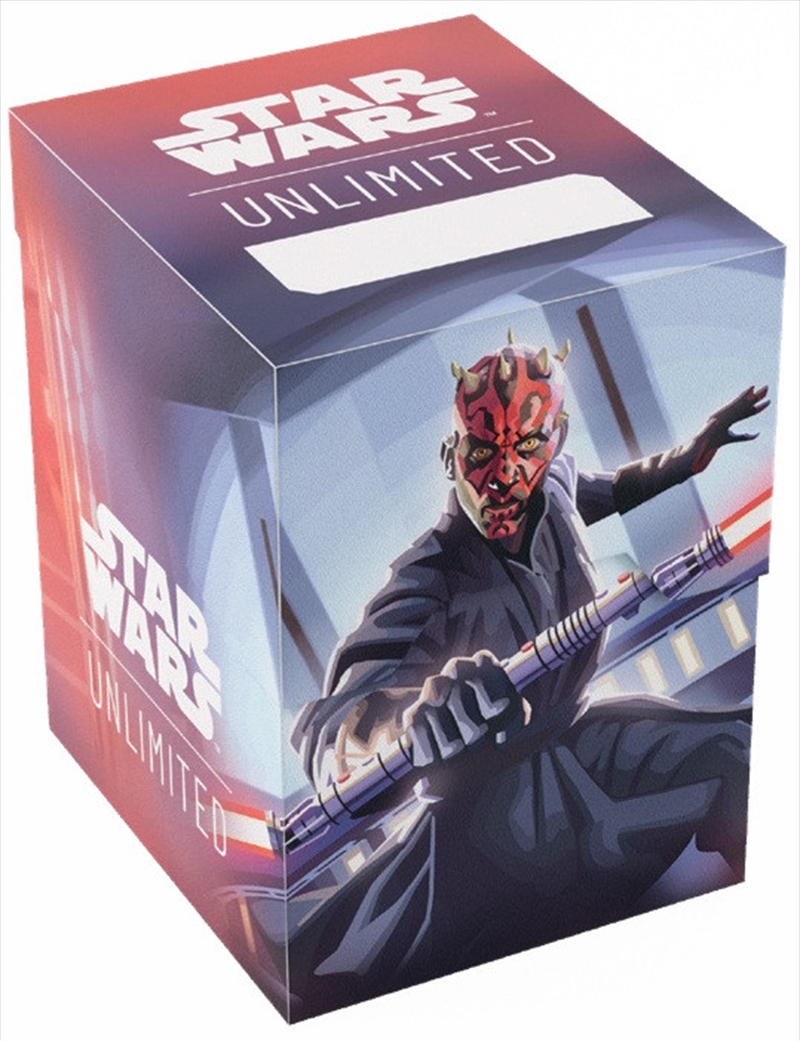 Gamegenic Star Wars Unlimited Soft Crate - Darth Maul/Product Detail/Games Accessories