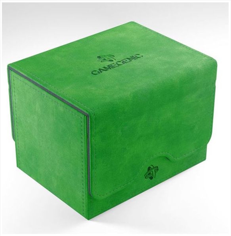 Gamegenic Sidekick Holds 100 Sleeves Convertible Deck Box Green/Product Detail/Games Accessories