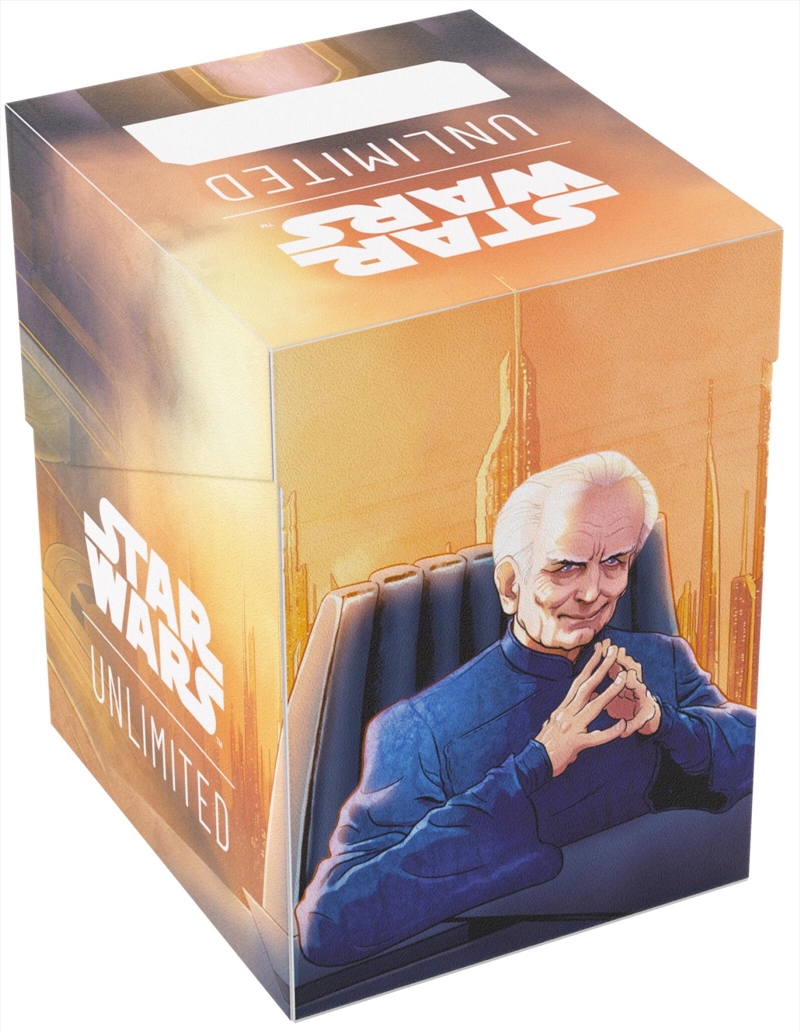 Gamegenic Star Wars Unlimited Soft Crate - Palpatine/Padme/Product Detail/Games Accessories