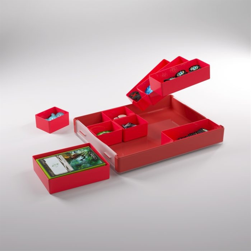 Gamegenic Token Silo Convertible Card Dice Tray Red/Product Detail/Games Accessories