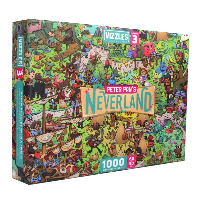 Vizzles Peter Pan's Neverland 1000Pc Jigsaw Puzzle/Product Detail/Jigsaw Puzzles