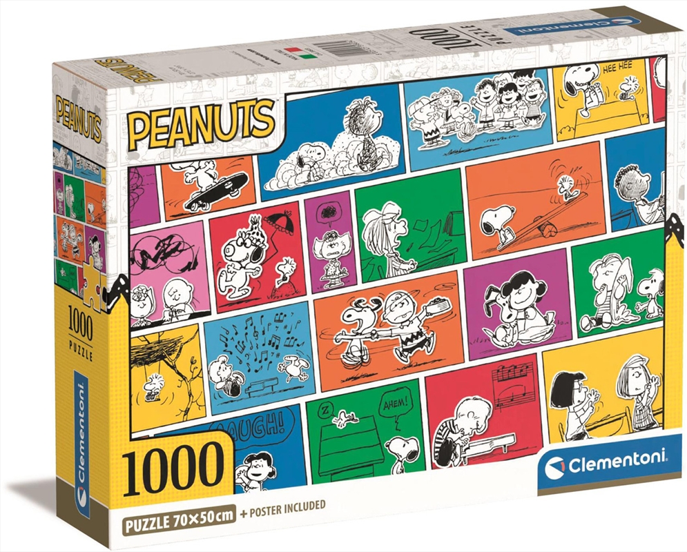 Clementoni Puzzle Compact Peanuts 1000 Piece Puzzle/Product Detail/Jigsaw Puzzles