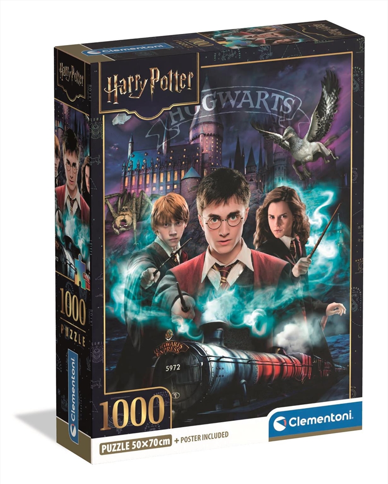 Clementoni Puzzle Harry Potter Hogwarts Poster Included 1,000 Pieces/Product Detail/Jigsaw Puzzles