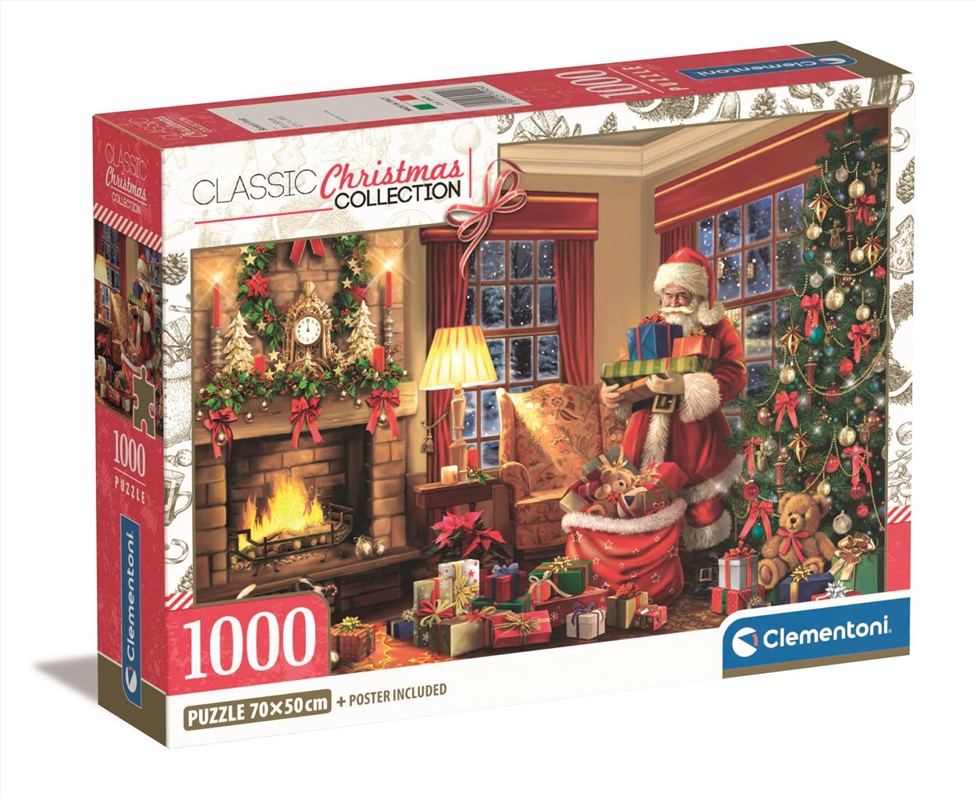 Clementoni Puzzle Santa's Visit 1000 Pieces/Product Detail/Jigsaw Puzzles