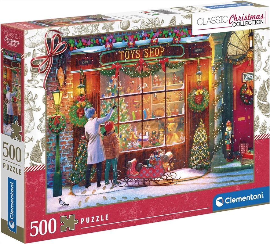 Clementoni Puzzle Old Toy Shop 500 Pieces/Product Detail/Jigsaw Puzzles