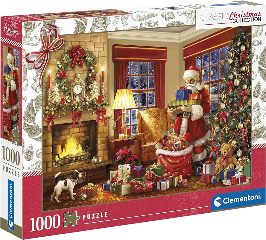 Clementoni Puzzle Santa's Visit 1000 Pieces/Product Detail/Jigsaw Puzzles