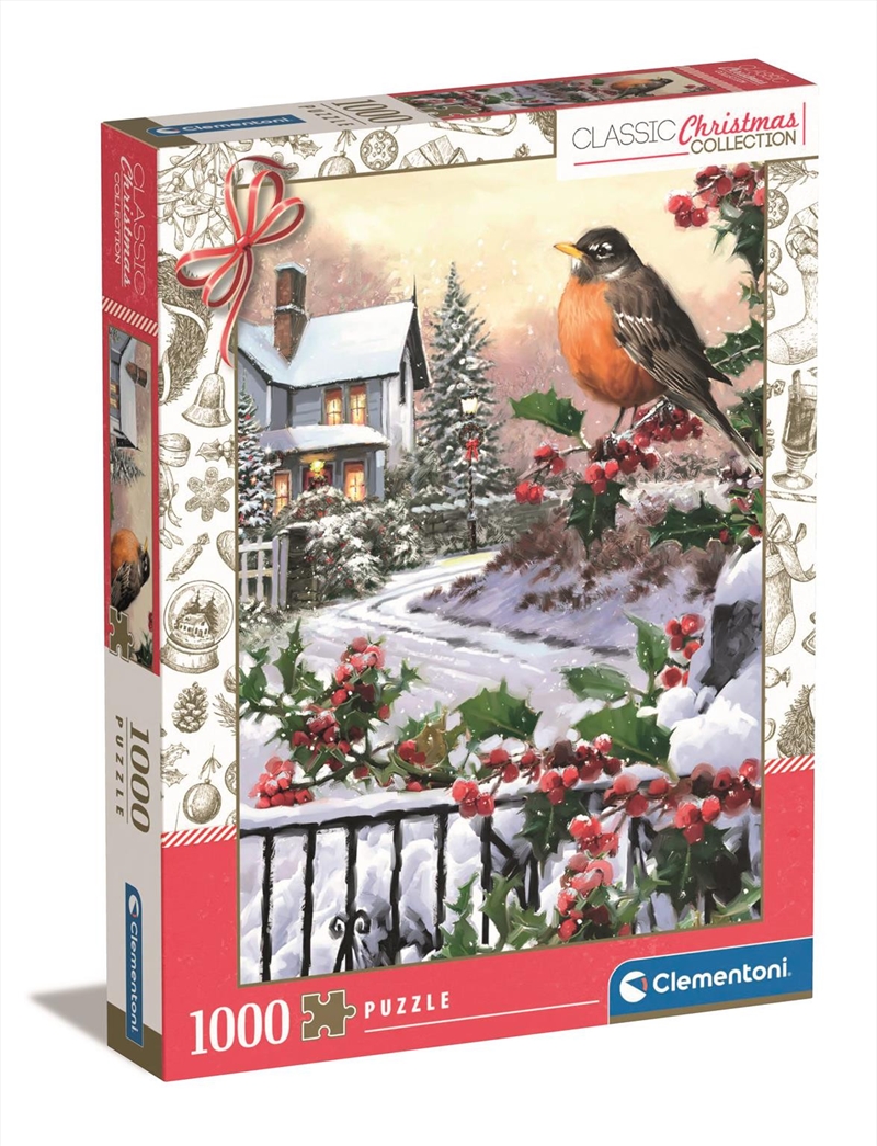 Clementoni Impossible Puzzle Robin And Holly Bushes 1,000 Pieces/Product Detail/Jigsaw Puzzles