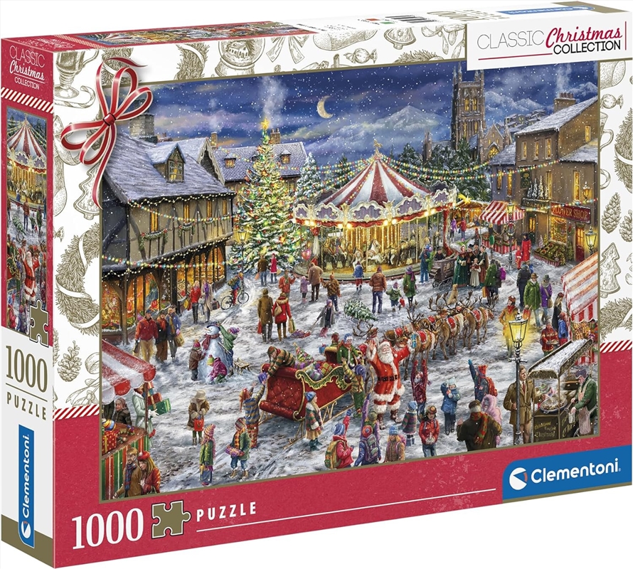 Clementoni Puzzle Christmas Fair 1,000 Pieces/Product Detail/Jigsaw Puzzles