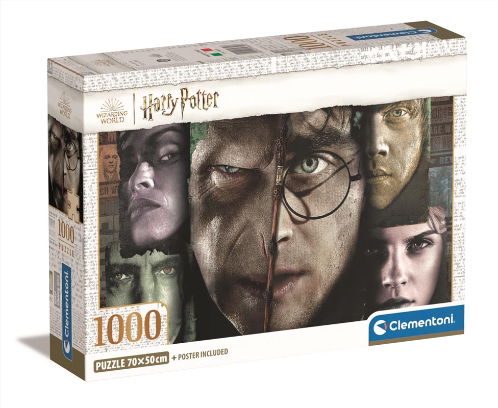 Clementoni Puzzle Harry Potter Face 1,000 Pieces/Product Detail/Jigsaw Puzzles