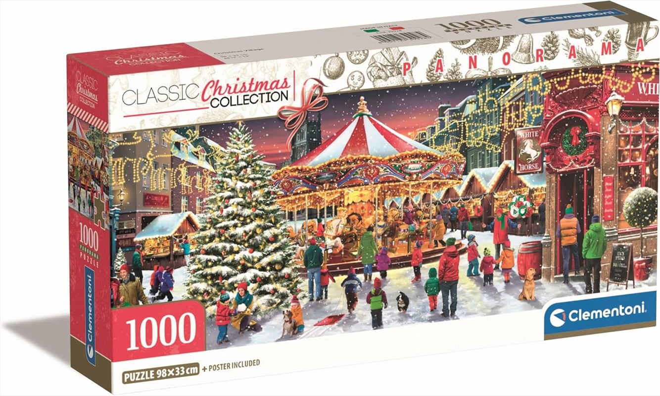 Clementoni Panorama Puzzle Christmas Village 1,000 Pieces/Product Detail/Jigsaw Puzzles