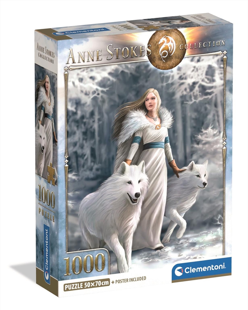Clementoni Puzzle Anne Stokes Winter Guardians 1,000 Pieces/Product Detail/Jigsaw Puzzles
