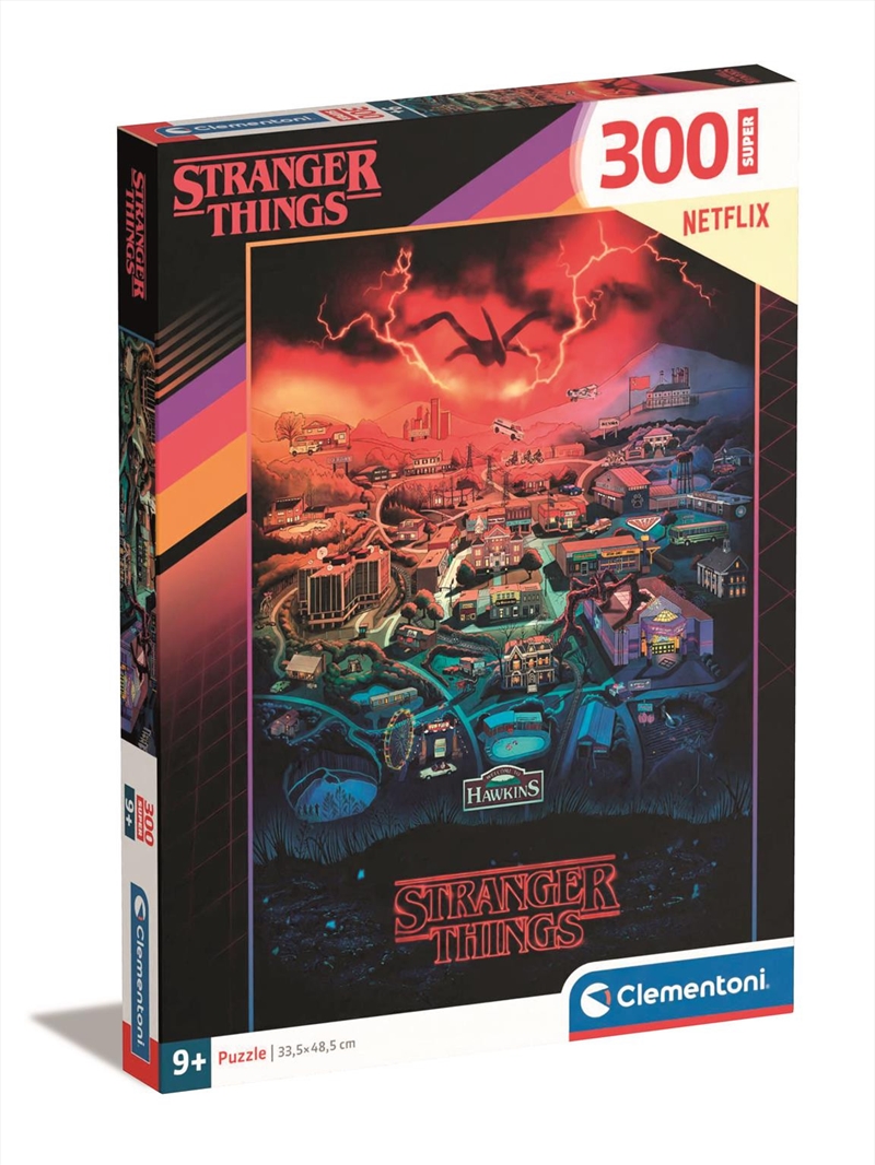 Clementoni Puzzle Stranger Things Super 300 Pieces/Product Detail/Jigsaw Puzzles