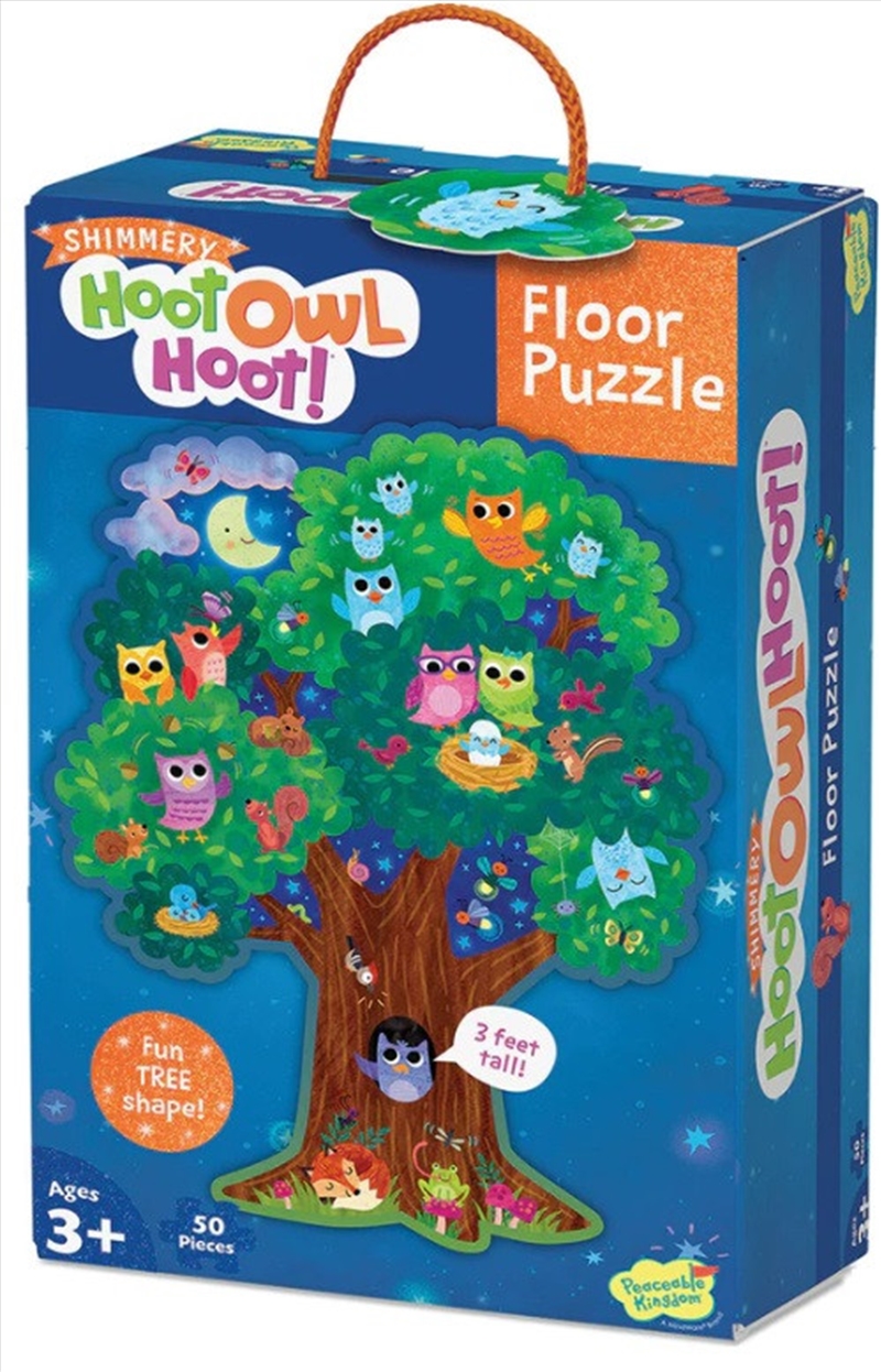 Floor Puzzle Hoot Owl Hoot 50 Pieces/Product Detail/Jigsaw Puzzles