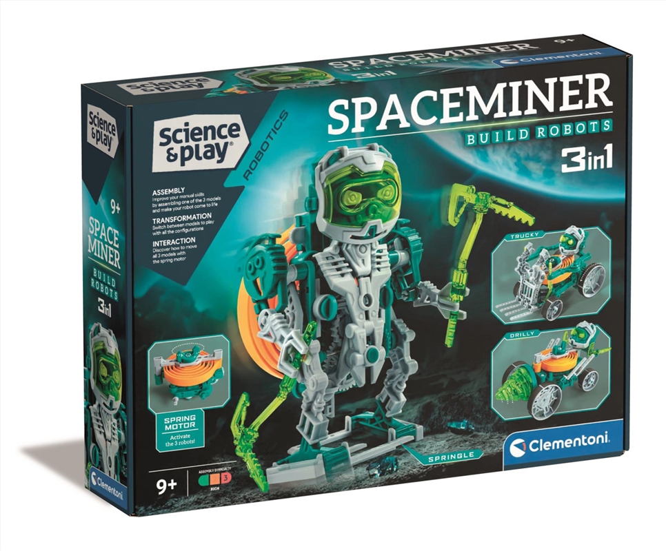 Clementoni Robots - Space Miner/Product Detail/Arts & Craft