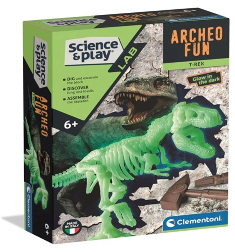 Clementoni Science & Play Dig Kit - T-Rex/Product Detail/Arts & Craft