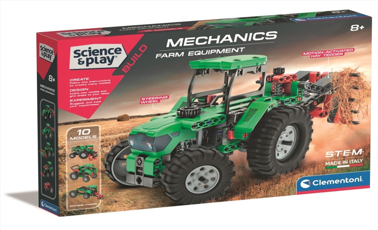 Clementoni Science & Play Mechanical - Farm Vehicles/Product Detail/Arts & Craft