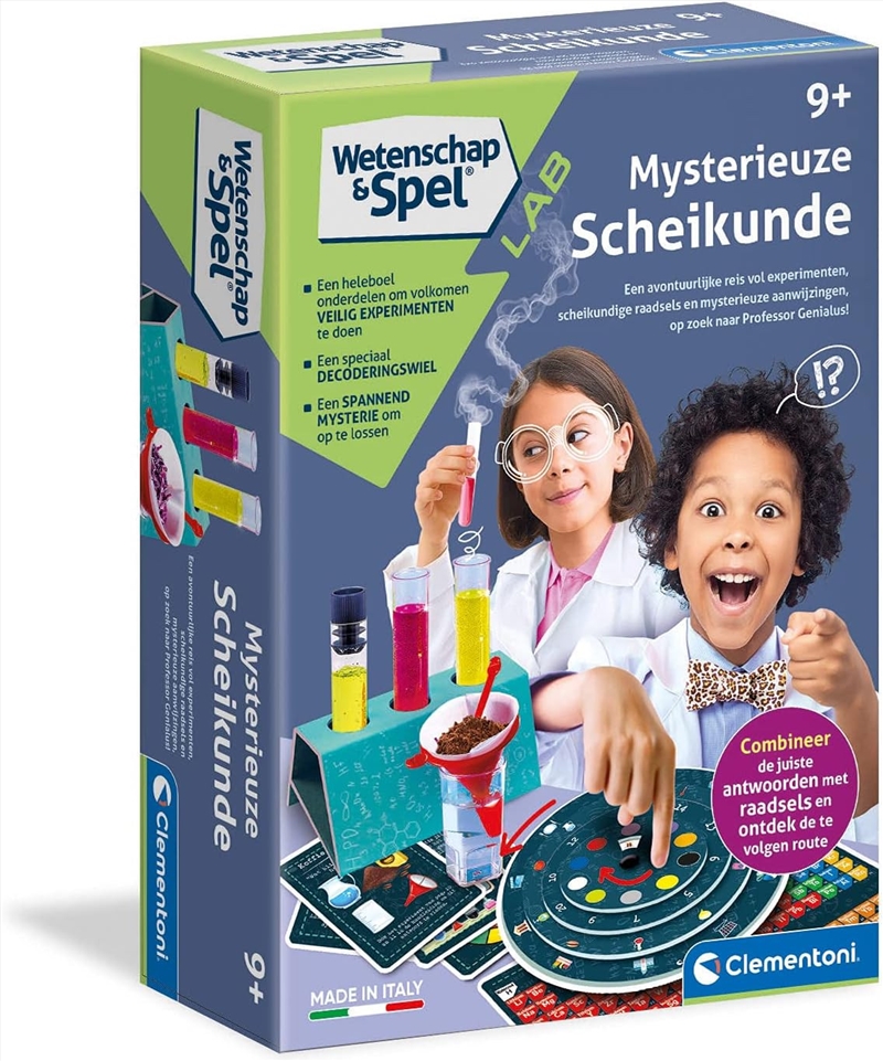 Clementoni Science & Play Mystery Chemistry/Product Detail/Arts & Craft