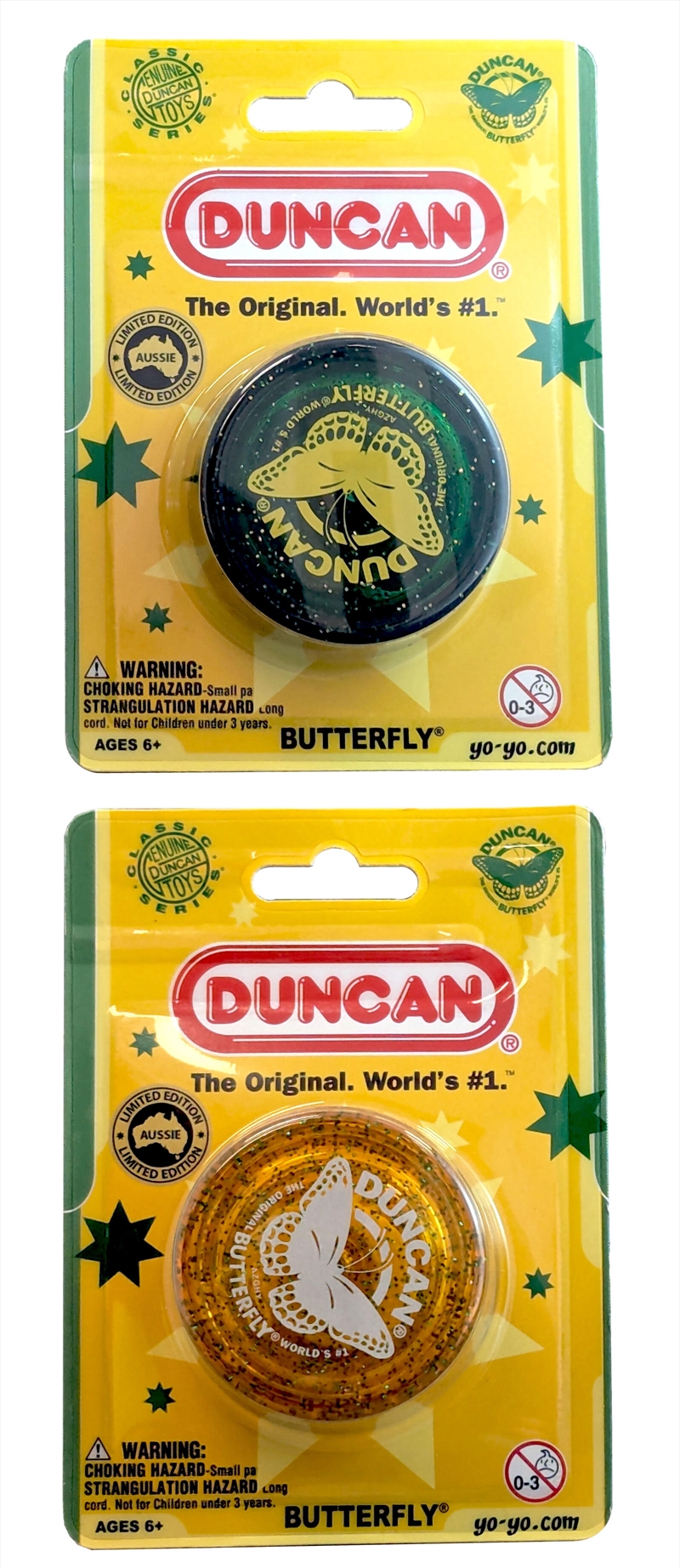 Duncan Yo Yo Butterfly Aussie Limited Edition/Product Detail/Toys