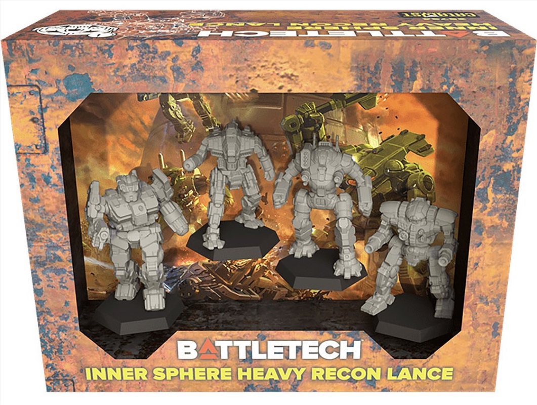 Battletech - Inner Sphere Heavy Recon Lance Forcepack/Product Detail/Board Games
