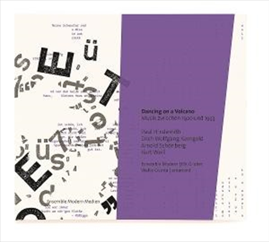 Dancing On A Volcano - Musik Zwischen 1920 Und 1933/Product Detail/Classical