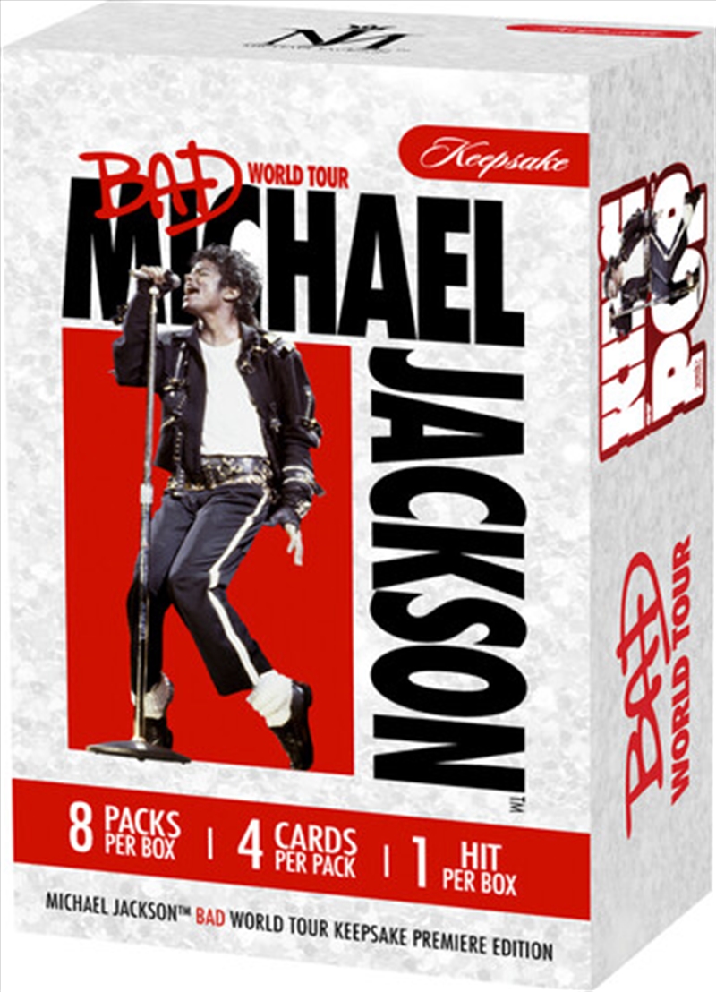 Keepsake - Michael Jackson: Bad World Tour - Premiere Edition Trading Cards - Blaster Box/Product Detail/Card Games