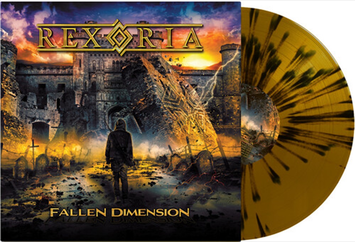Fallen Dimension - Gold Black Splatter Vinyl/Product Detail/Metal