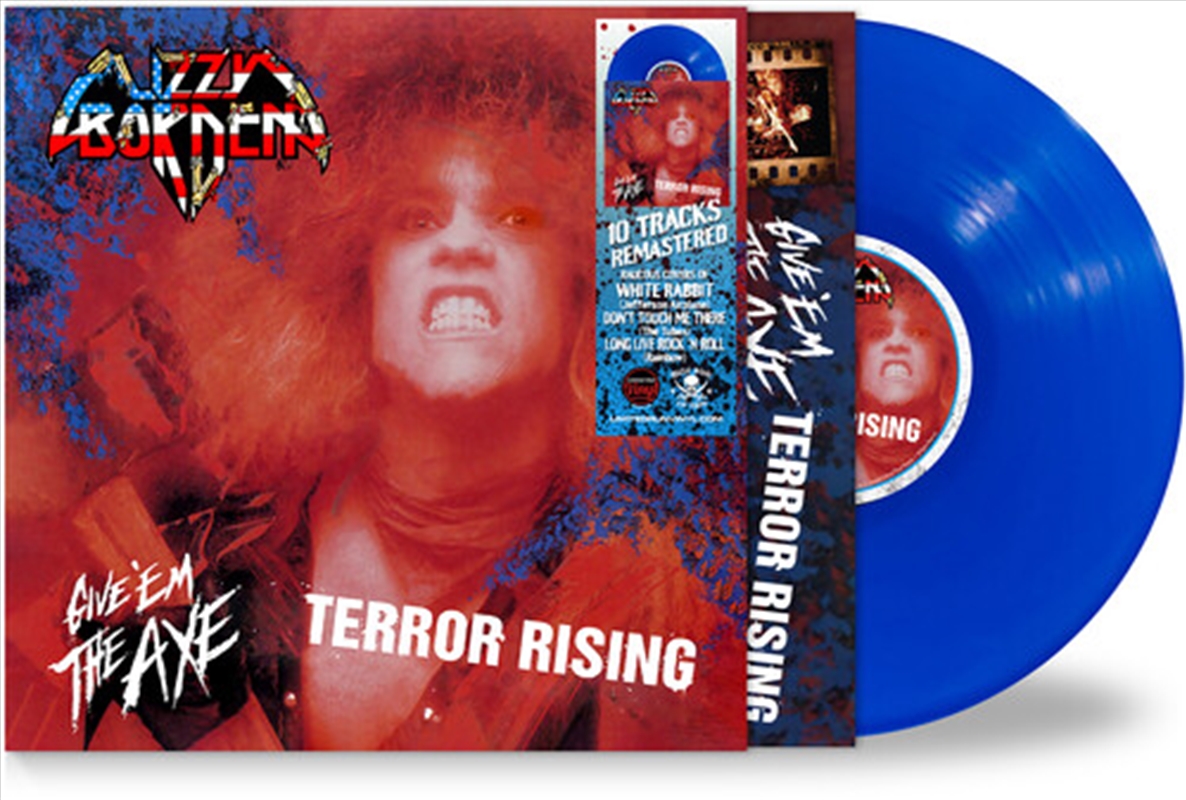 Give 'Em The Axe & Terror Rising - Blue Vinyl/Product Detail/Metal