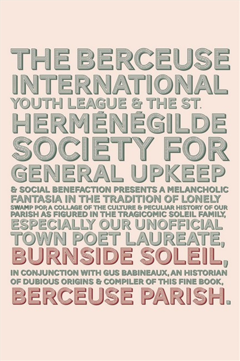 Berceuse Parish/Product Detail/Reading