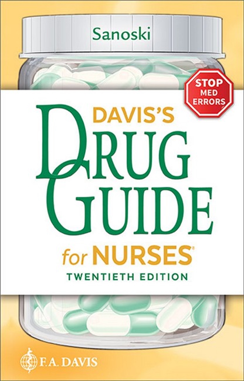 Davis's Drug Guide for Nurses/Product Detail/Healthcare