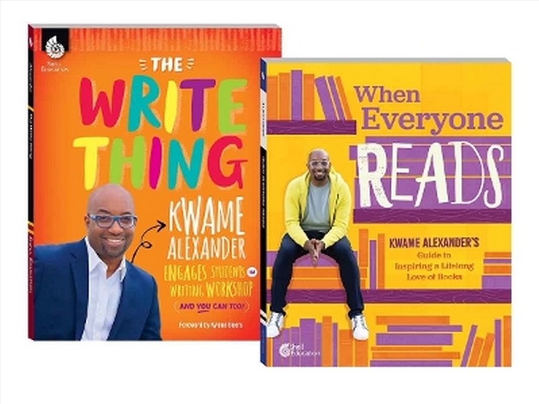 Kwame Alexander's Writing and Reading 2-Book Shrink-wrapped Bundle for Educators/Product Detail/Teaching