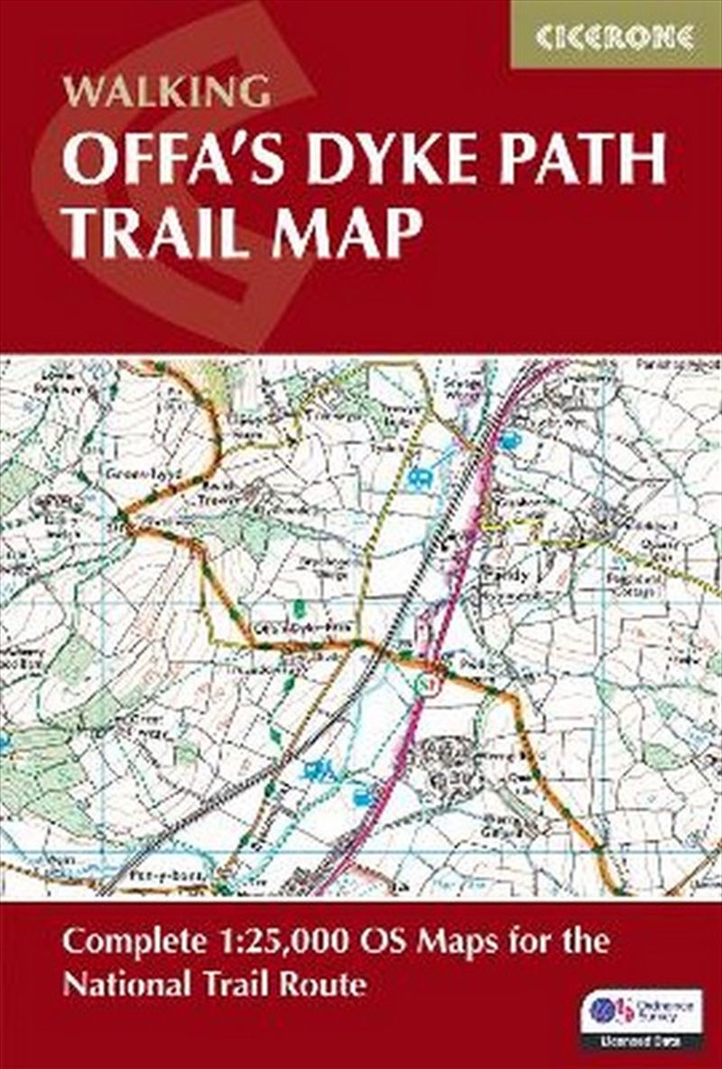 Offa's Dyke Path Trail Map/Product Detail/Travel & Holidays