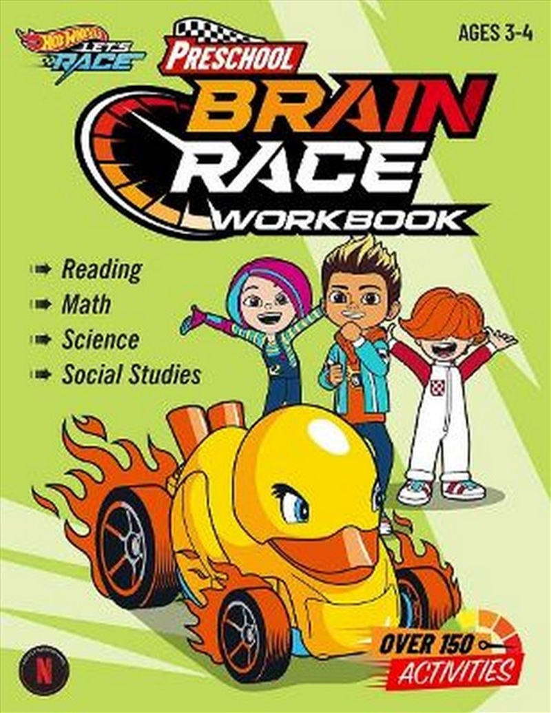Hot Wheels Brain Race Preschool Workbook/Product Detail/Children