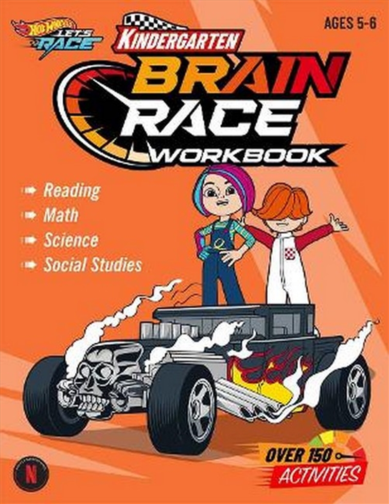 Hot Wheels Brain Race Kindergarten Workbook/Product Detail/Children