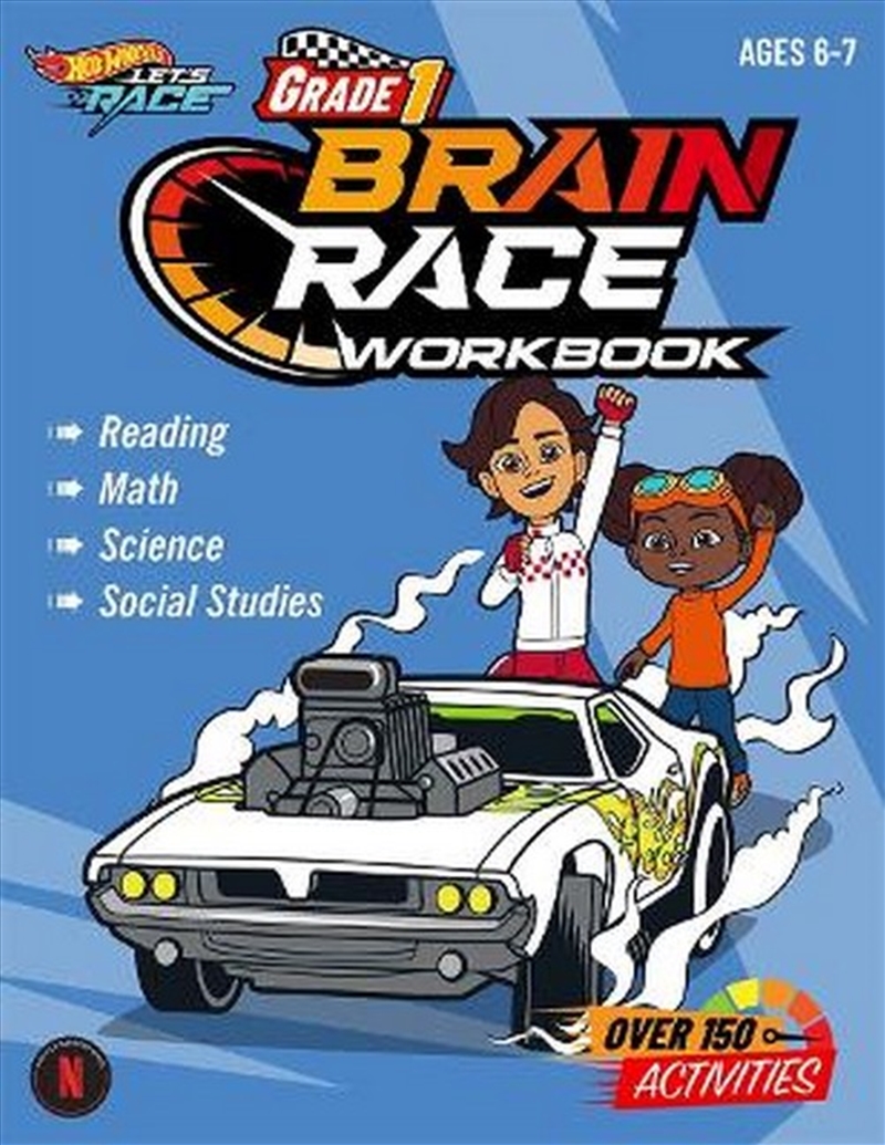 Hot Wheels Brain Race Grade 1 Workbook/Product Detail/Children