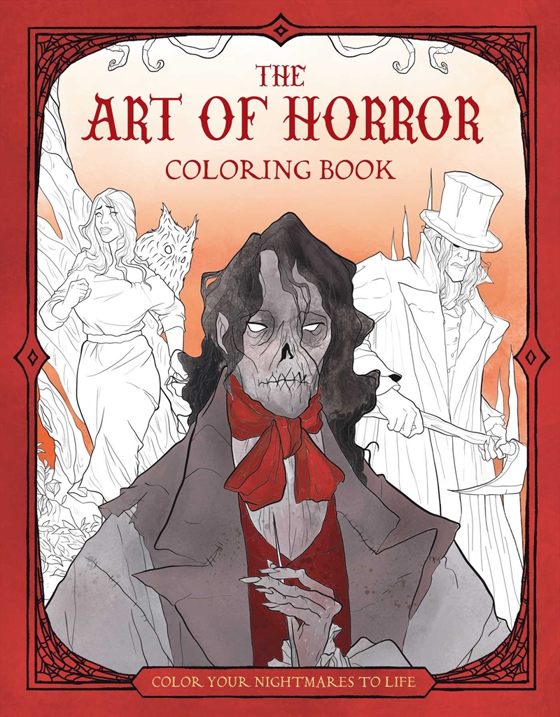 The  Art of Horror Coloring Book/Product Detail/Adults Colouring