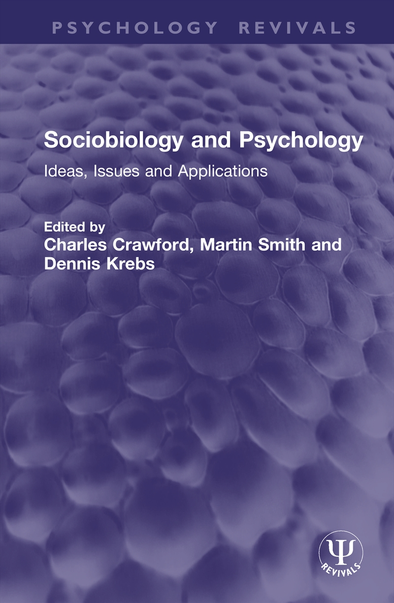 Sociobiology and Psychology/Product Detail/Psychology