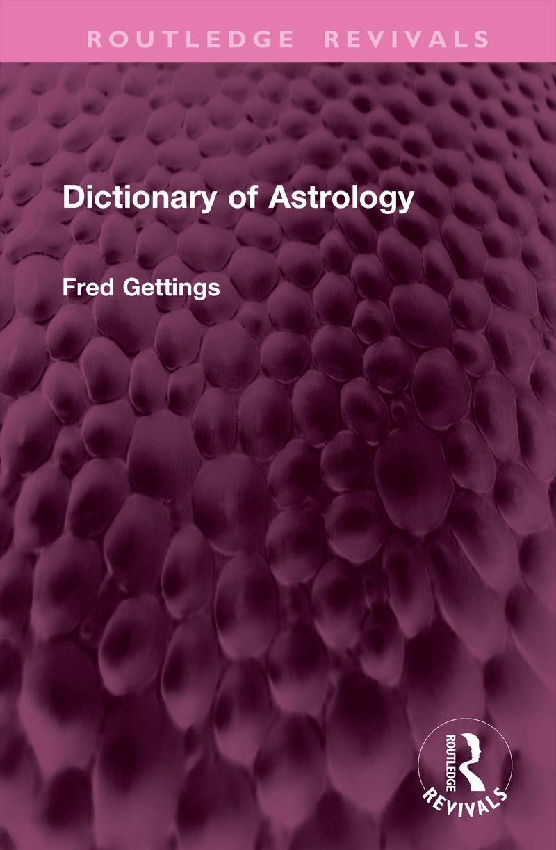 Dictionary of Astrology/Product Detail/Religion & Beliefs