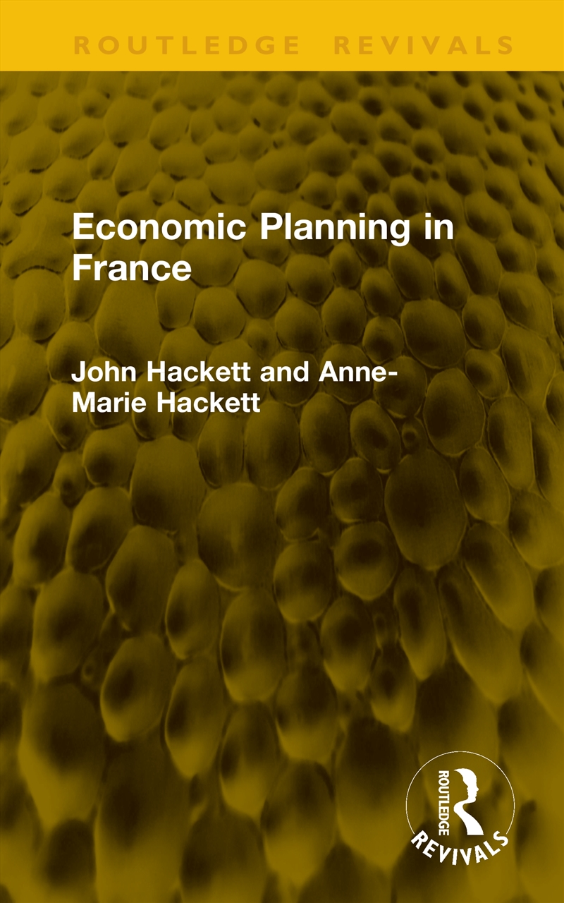 Economic Planning in France/Product Detail/Reading