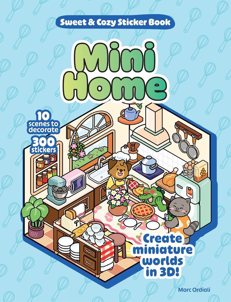 Mini Home Sweet & Cozy Sticker Book/Product Detail/Adults Activity Books