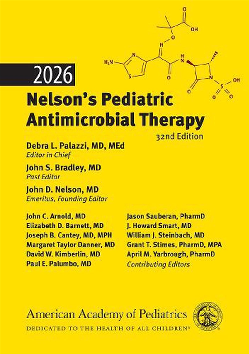 2026 Nelson's Pediatric Antimicrobial Therapy/Product Detail/Healthcare