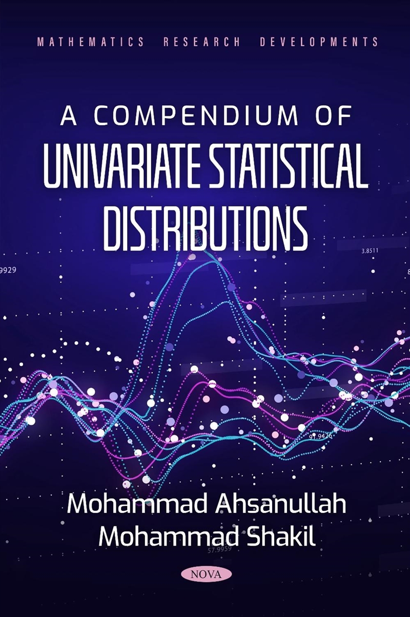 A Compendium Of Univariate Statistical Distributions/Product Detail/Science