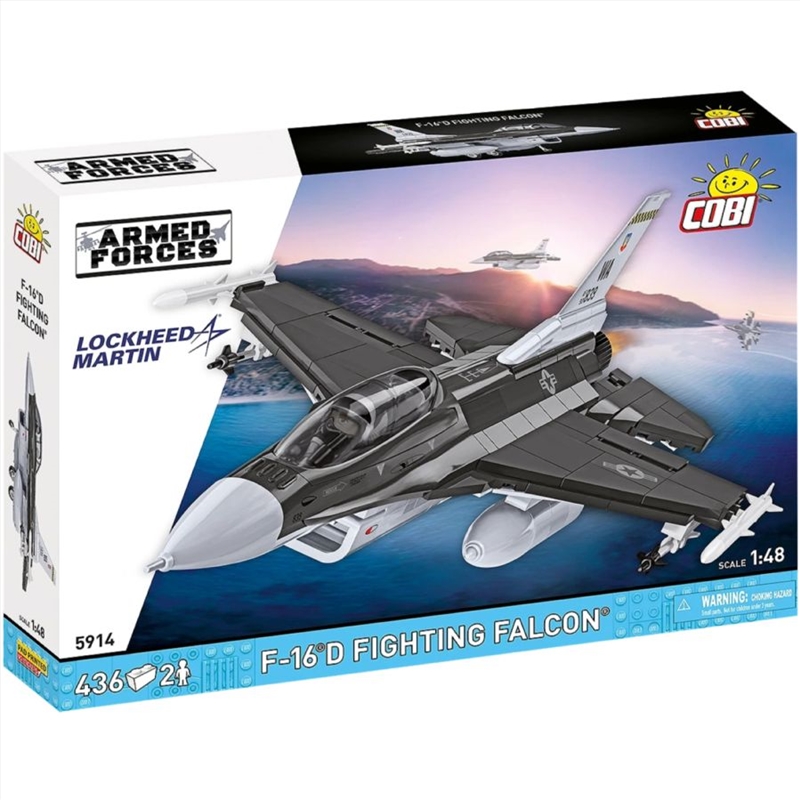 Armed Forces - F-16D Fighting Falcon (436 Pcs)/Product Detail/Figurines