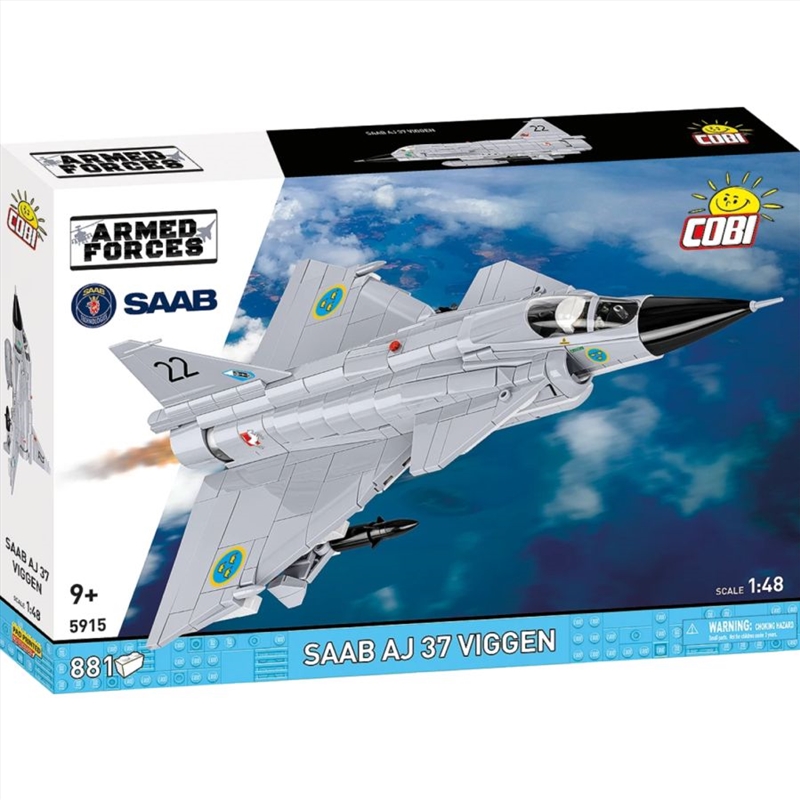 Armed Forces - SAAB AJ37 Viggen (881 Pcs)/Product Detail/Figurines