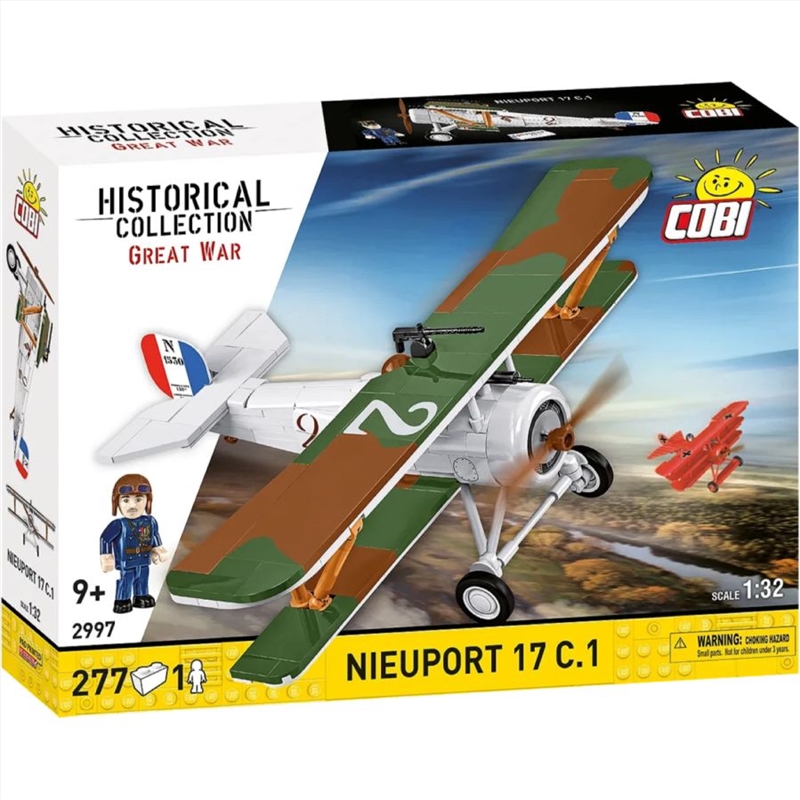 Great War - Nieuport 17C.1 110HP (277 Pcs)/Product Detail/Figurines