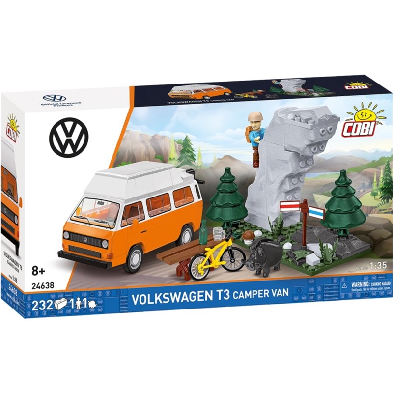 Volkswagen - T3 Camper Van (240 Pcs)/Product Detail/Figurines