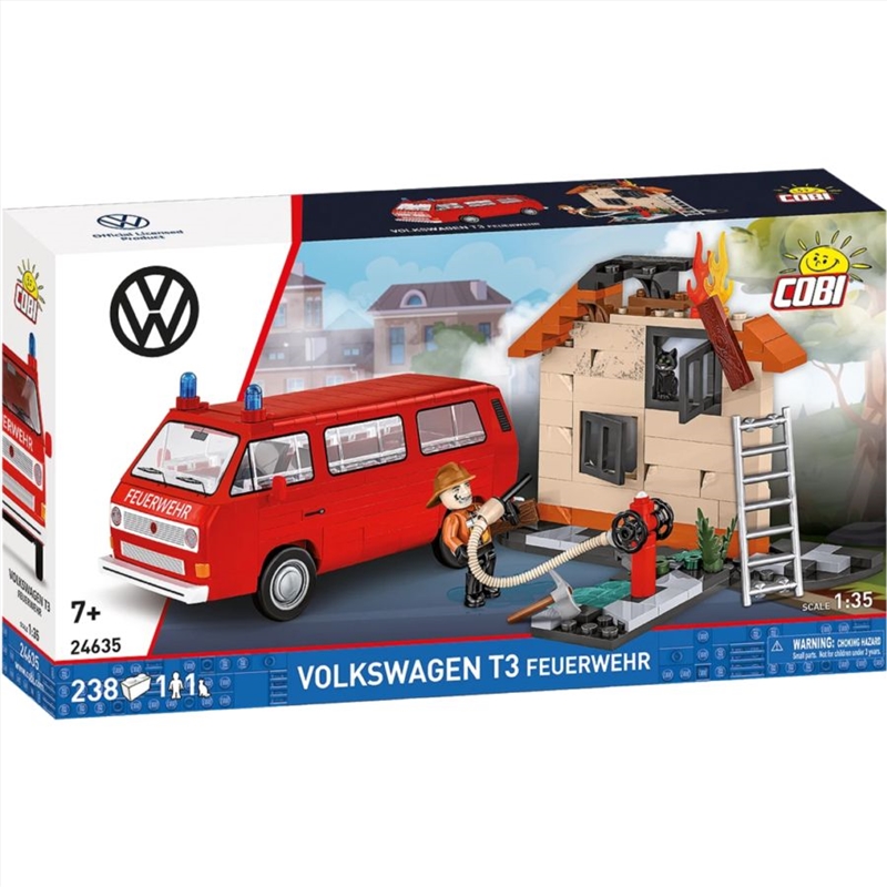 Volkswagen - T3 Feuerwehr (240 Pcs)/Product Detail/Figurines