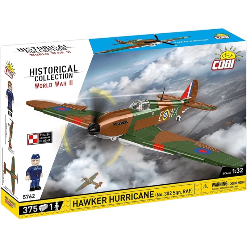 WW2 - Hawker Hurricane (NO.302) (373 PCS)/Product Detail/Figurines
