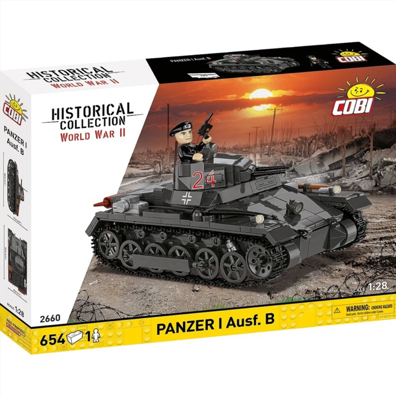 WW2 - Panzer I (France 1940) (654 Pcs)/Product Detail/Figurines