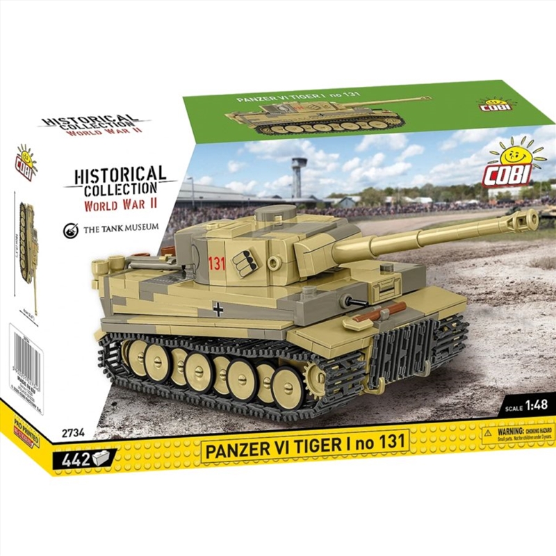 WW2 - Panzer VI Tiger I No.131 (442 Pcs)/Product Detail/Figurines